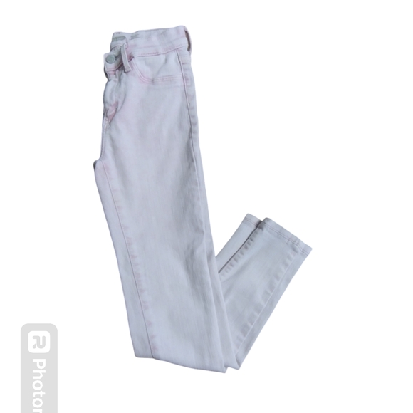 2/$10 Great condition! Old Navy Ballerina Pink Washed high-rise jeggings Size 12 - Picture 6 of 7